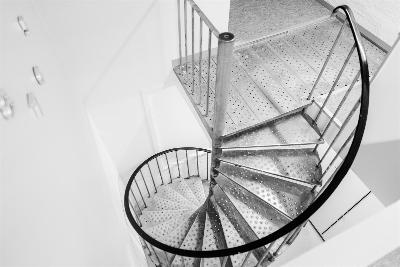 Trapp opp till lokaler Galleribilde