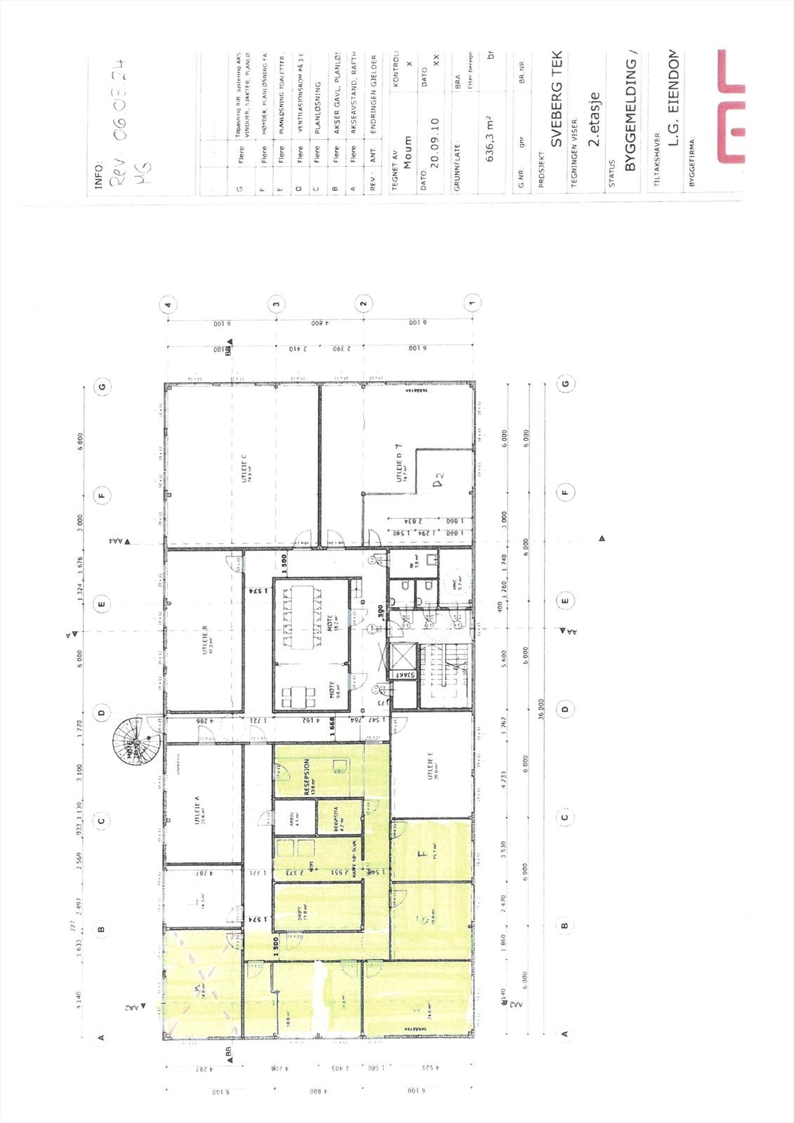 Areal 2. etasje. Galleribilde