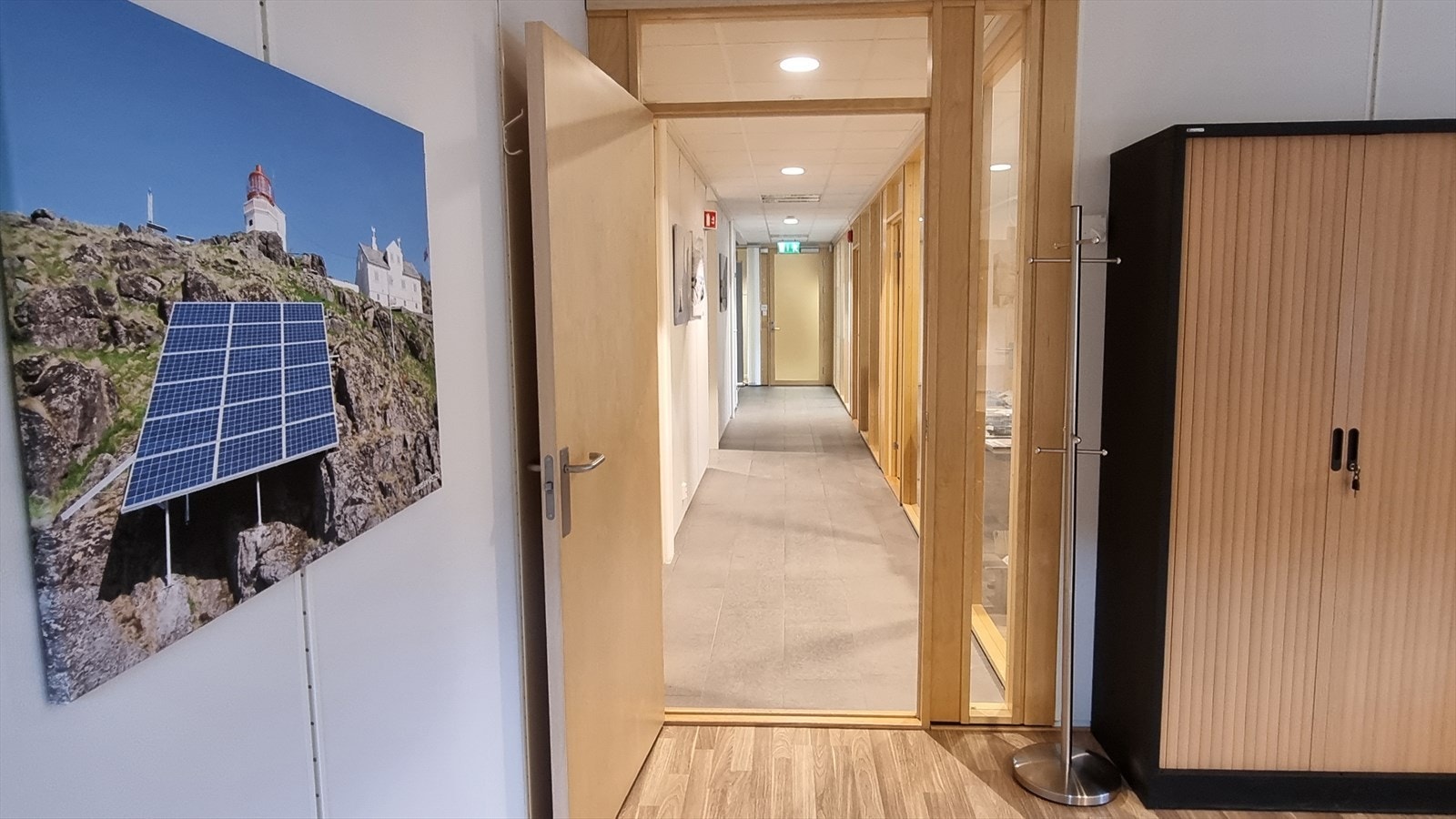 Gangareal kontor Galleribilde