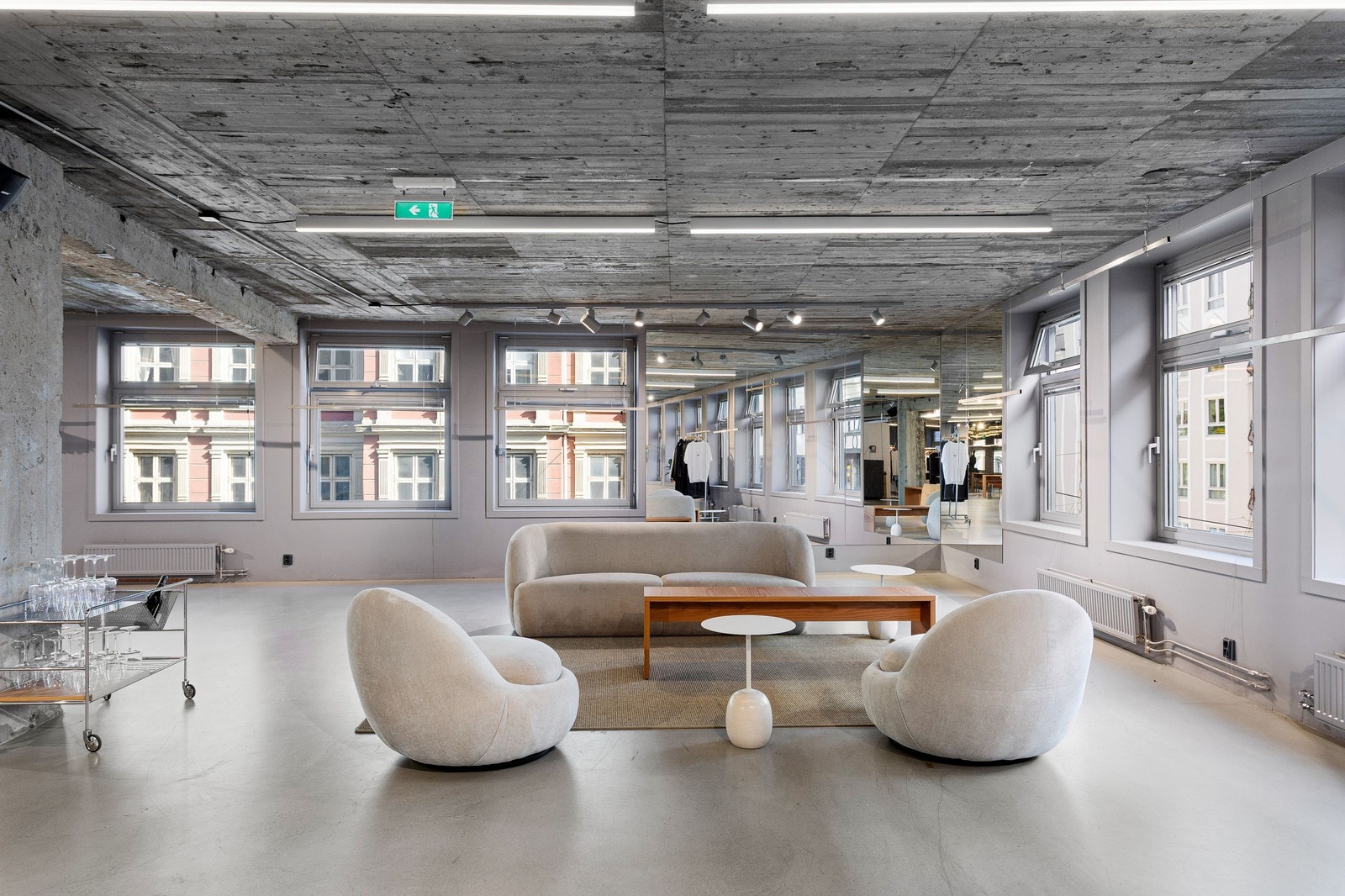 Kontor, showroom Galleribilde