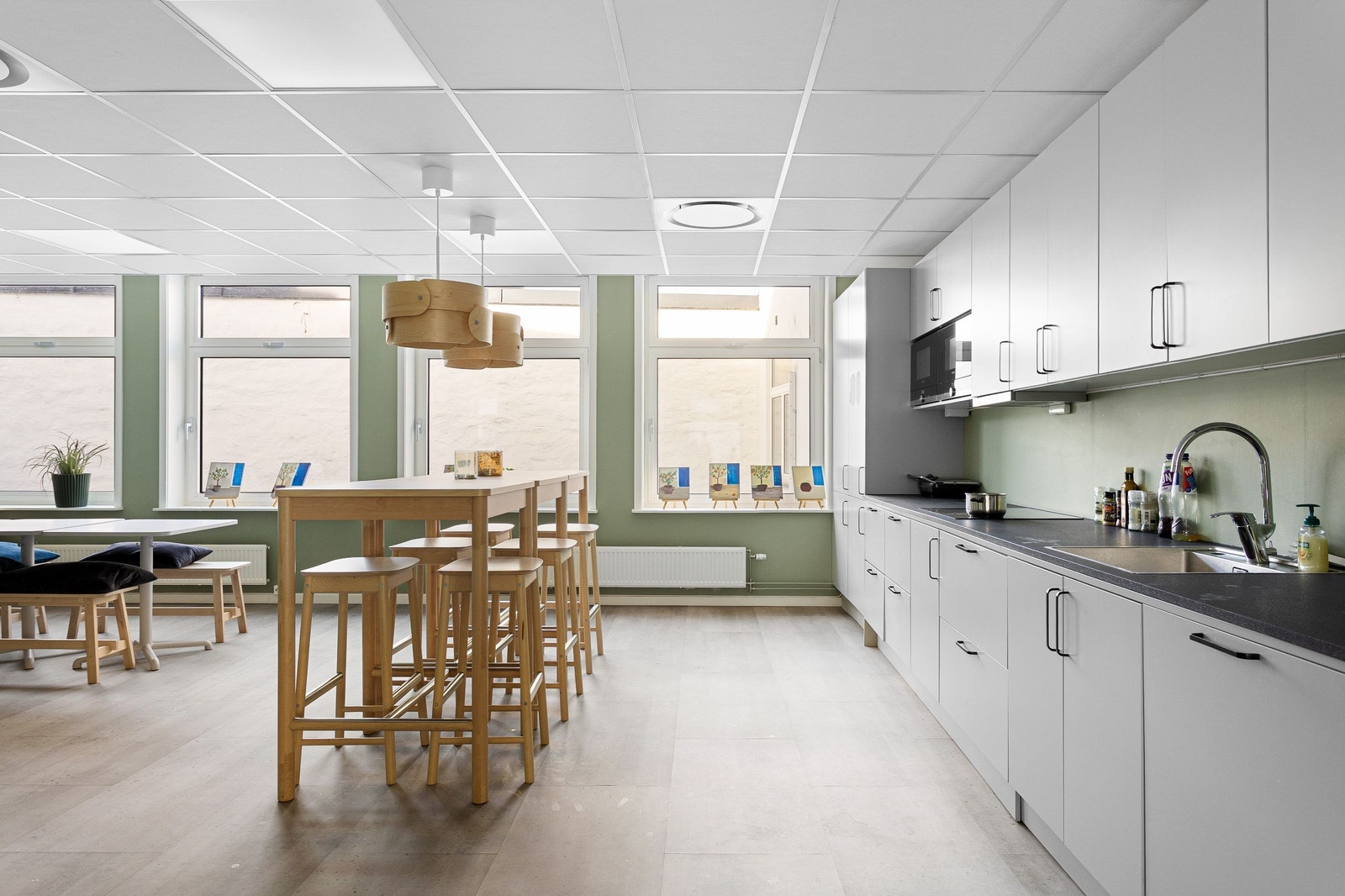 Kjøkken, sosial sone Galleribilde