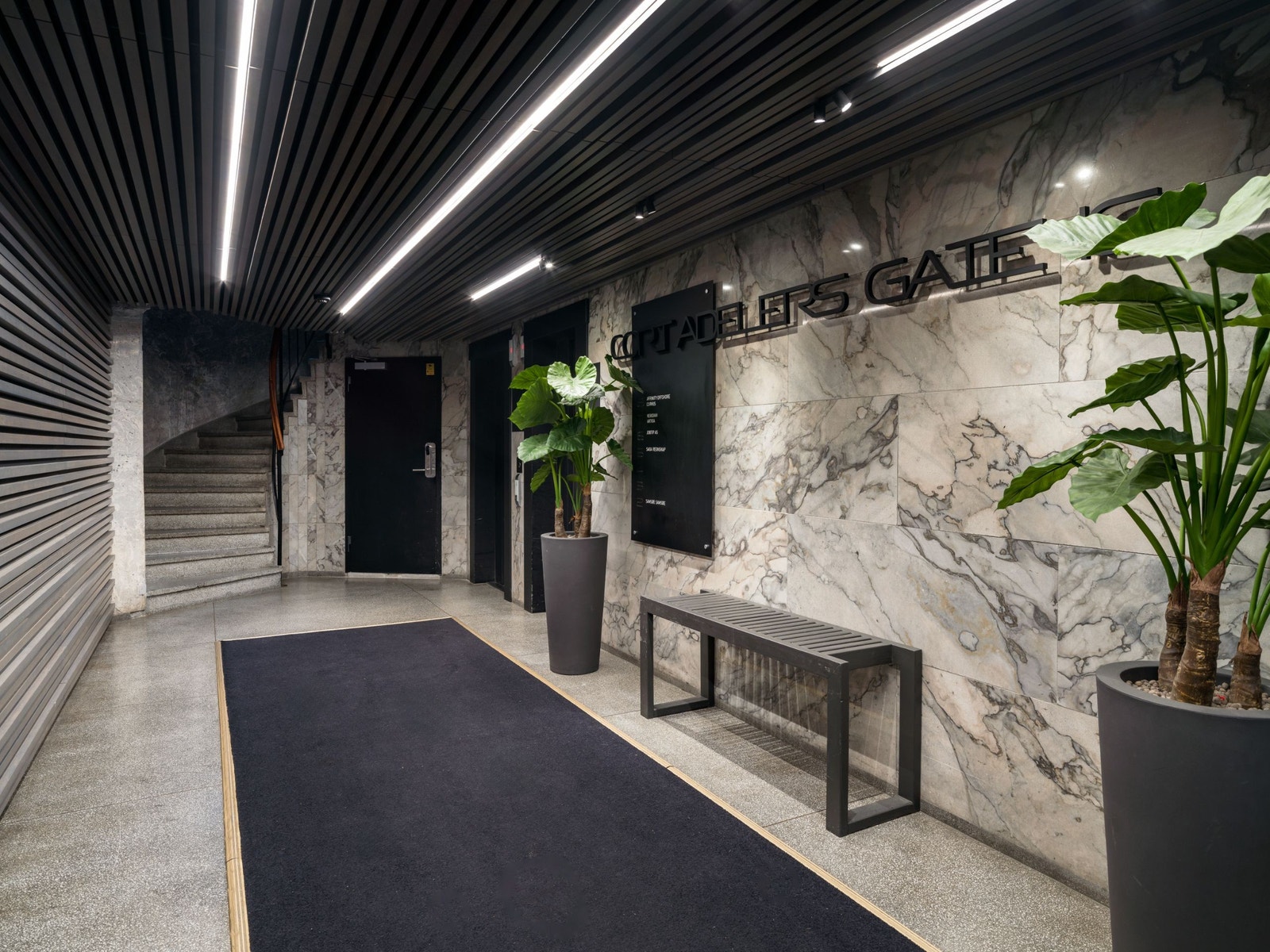 Cort Adelers gate 16 - Adkomst Galleribilde