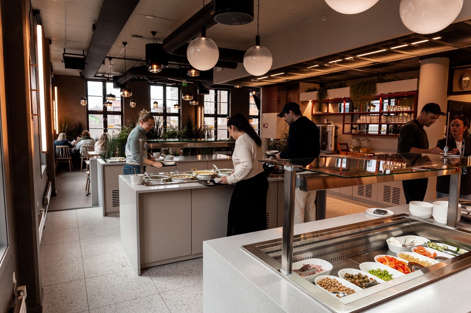 Bedriftsrestaurant Galleribilde