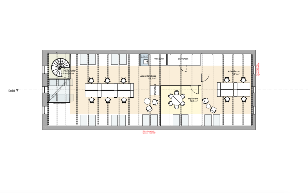 Illustrasjon 3. etg Galleribilde