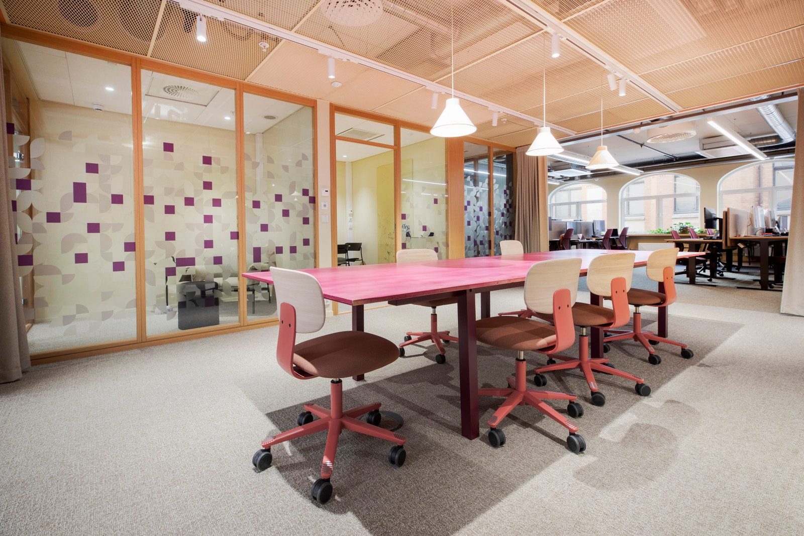 Kontorarealet har god møteromsdekning Galleribilde