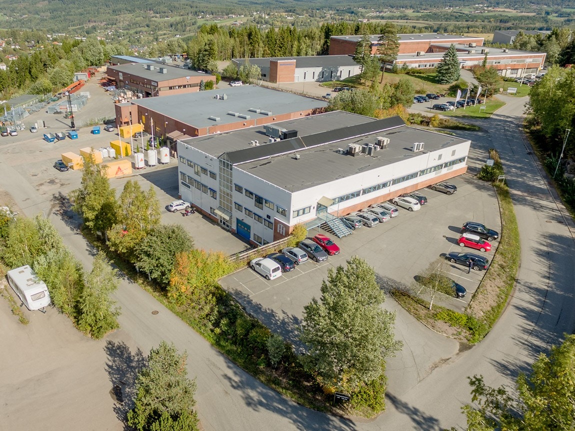 Bygget ble malt høsten 2025 Galleribilde