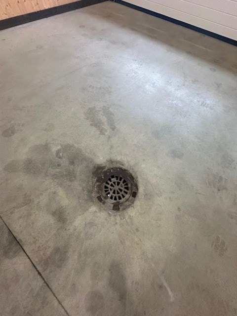 Sluk i gulv Galleribilde