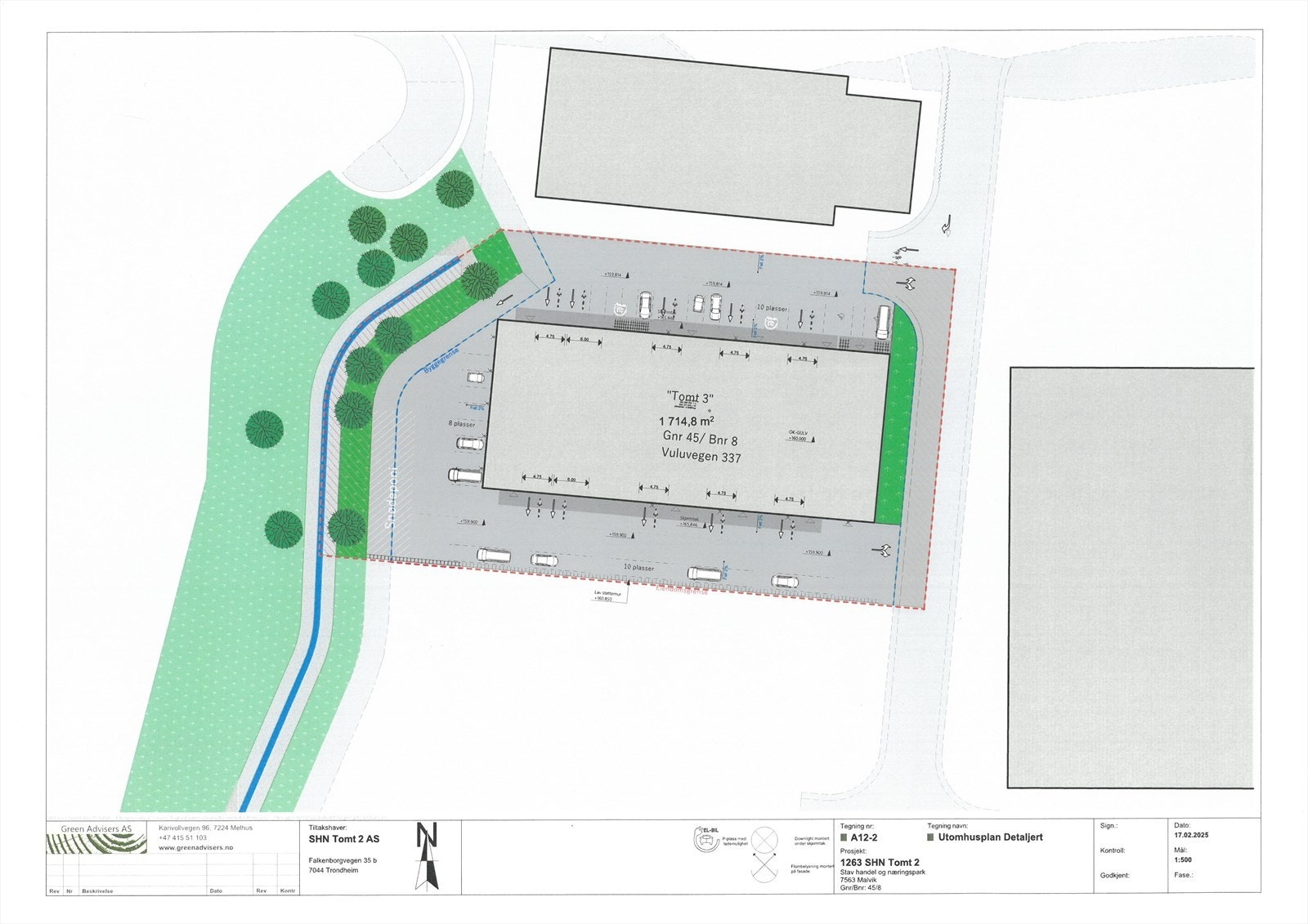 Utenomhusplan planlagt utvidelse Galleribilde