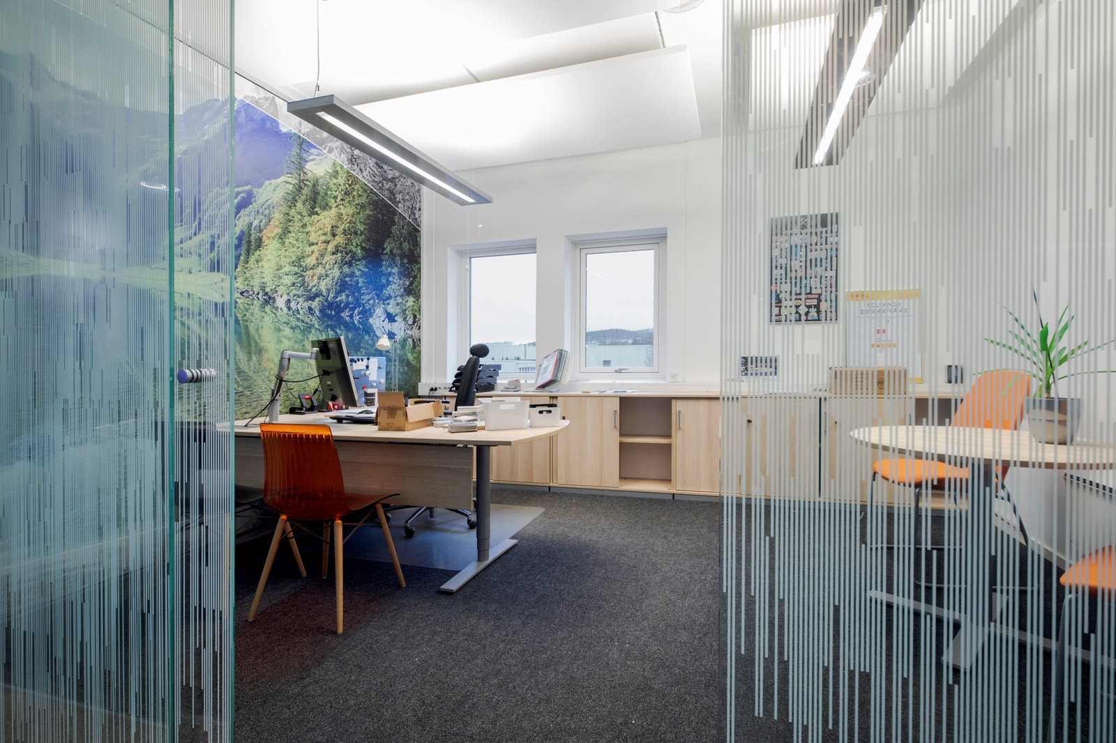 Kontordelen - kan tilpasses / innredes etter behov Galleribilde