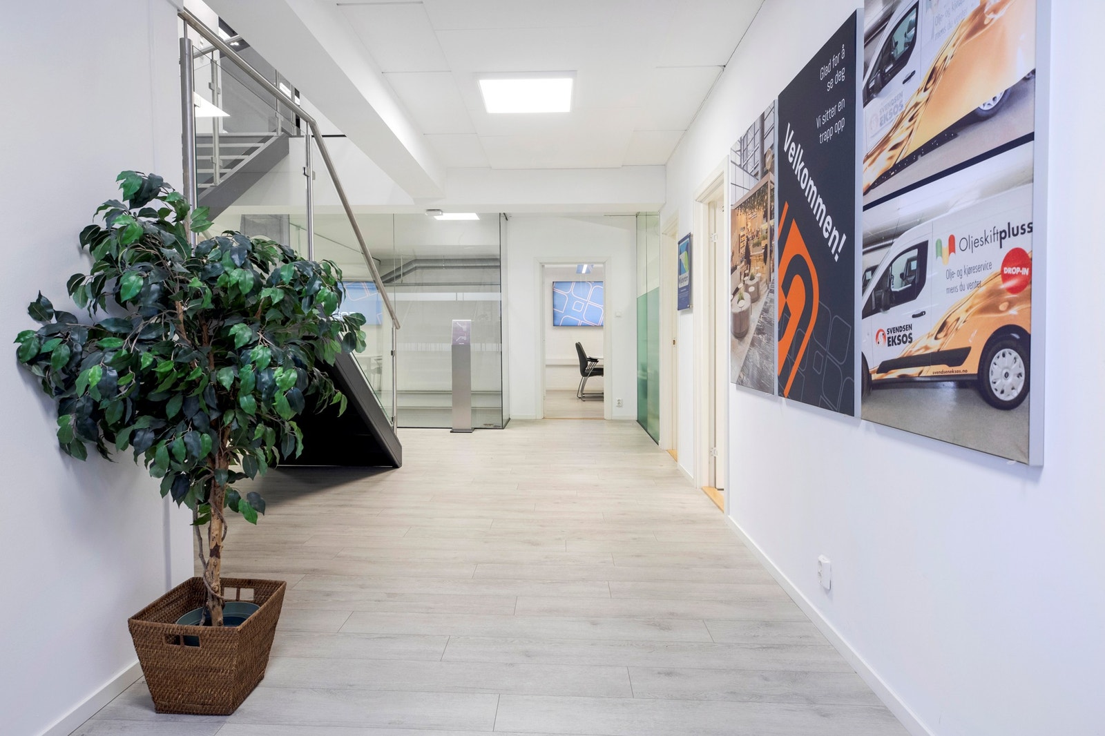 Kontordelen - kan tilpasses / innredes etter behov Galleribilde