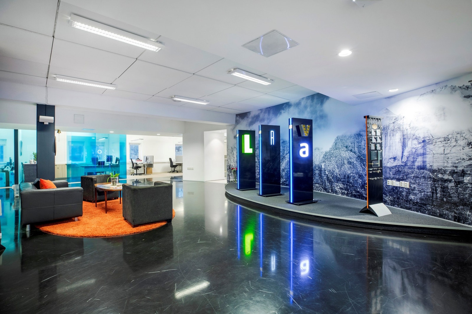 Kontordelen - kan tilpasses / innredes etter behov Galleribilde