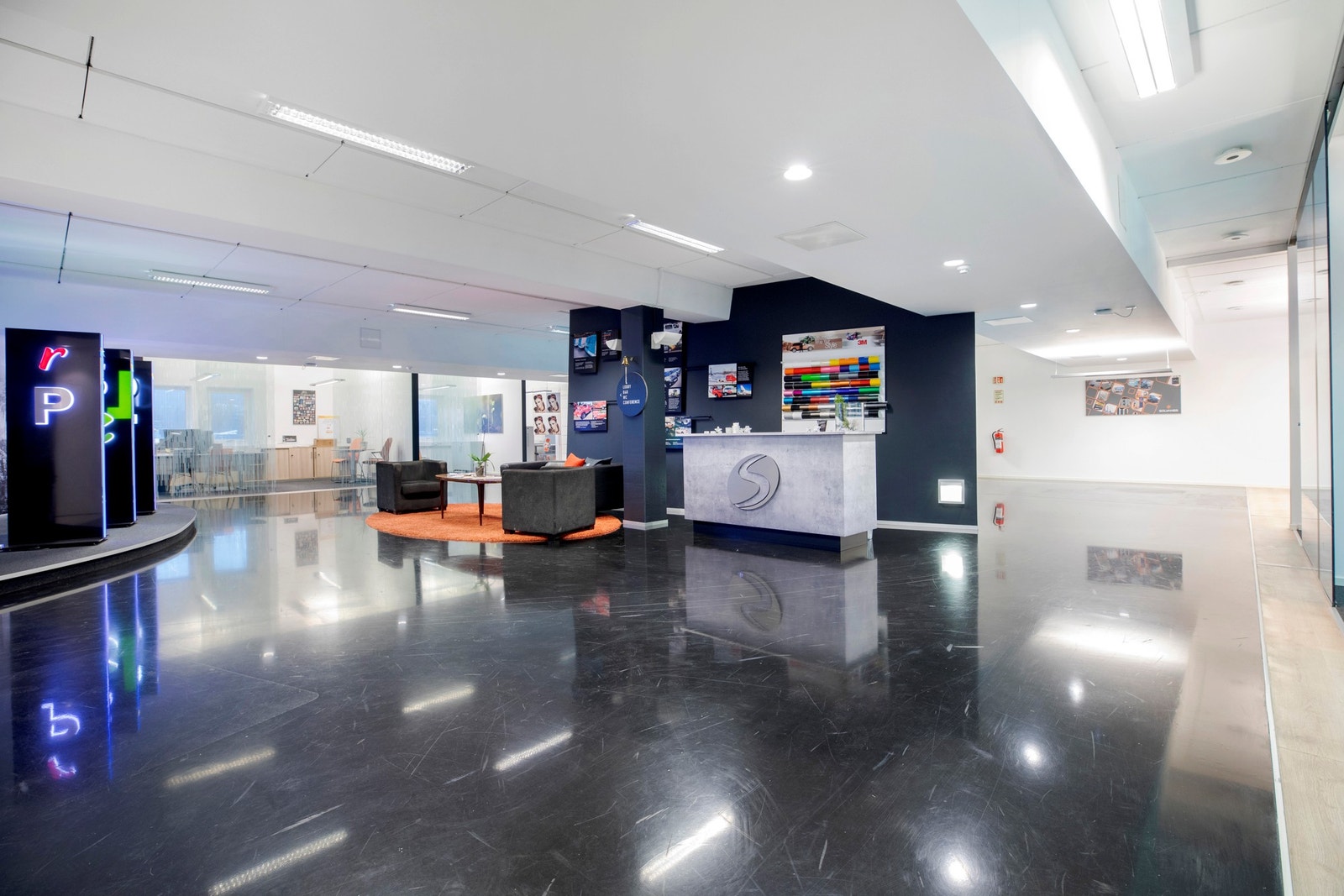 Kontordelen - kan tilpasses / innredes etter behov Galleribilde