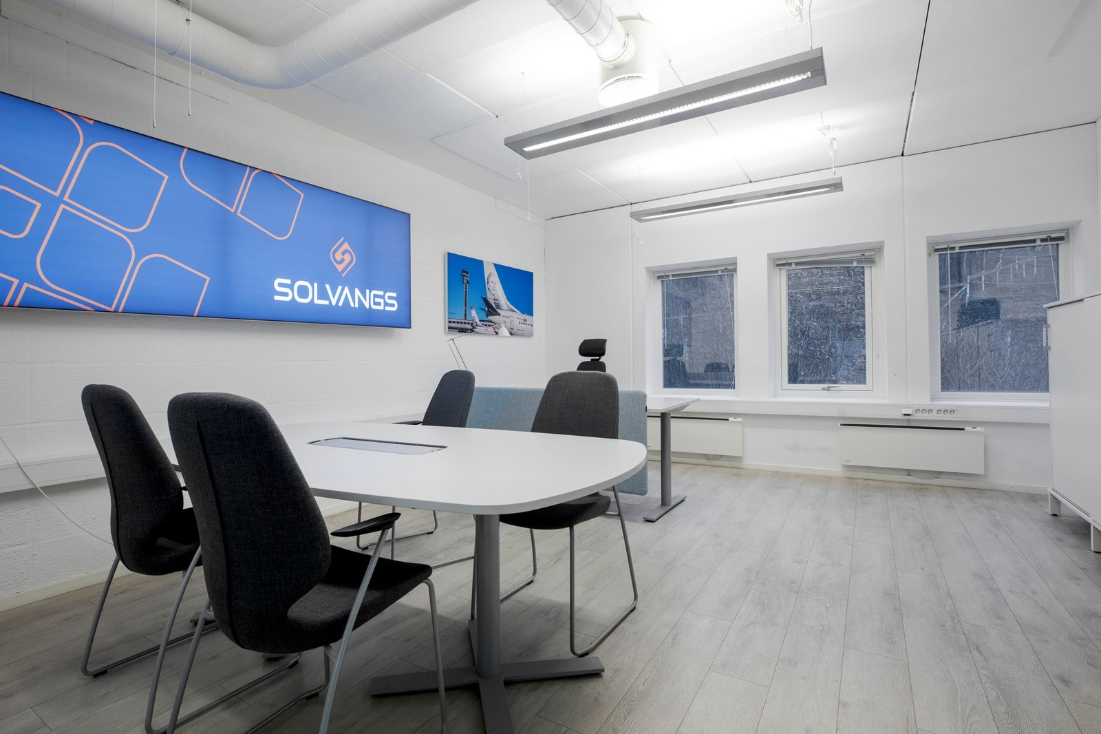 Kontordelen - kan tilpasses / innredes etter behov Galleribilde