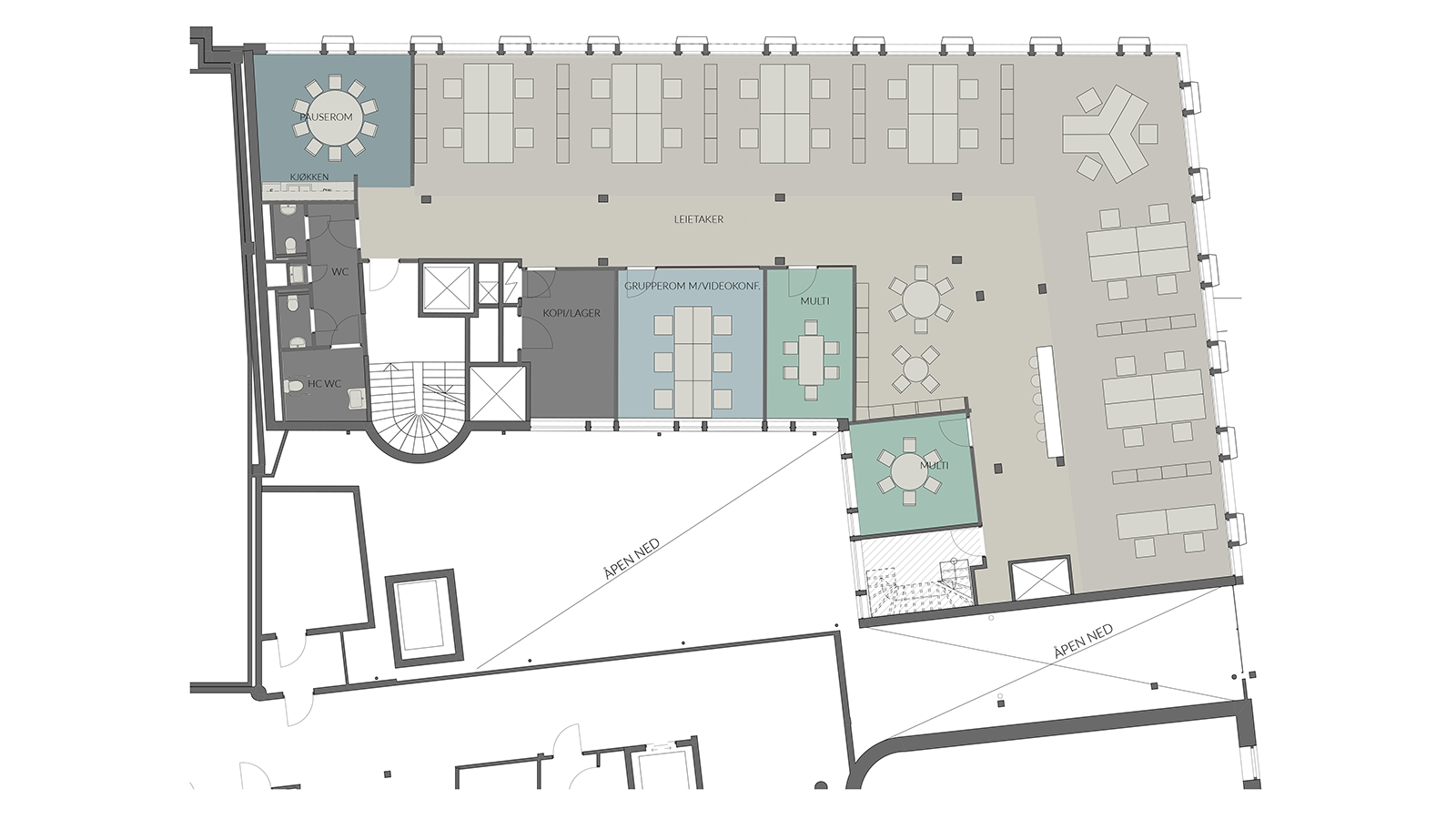 4. Etasje Galleribilde