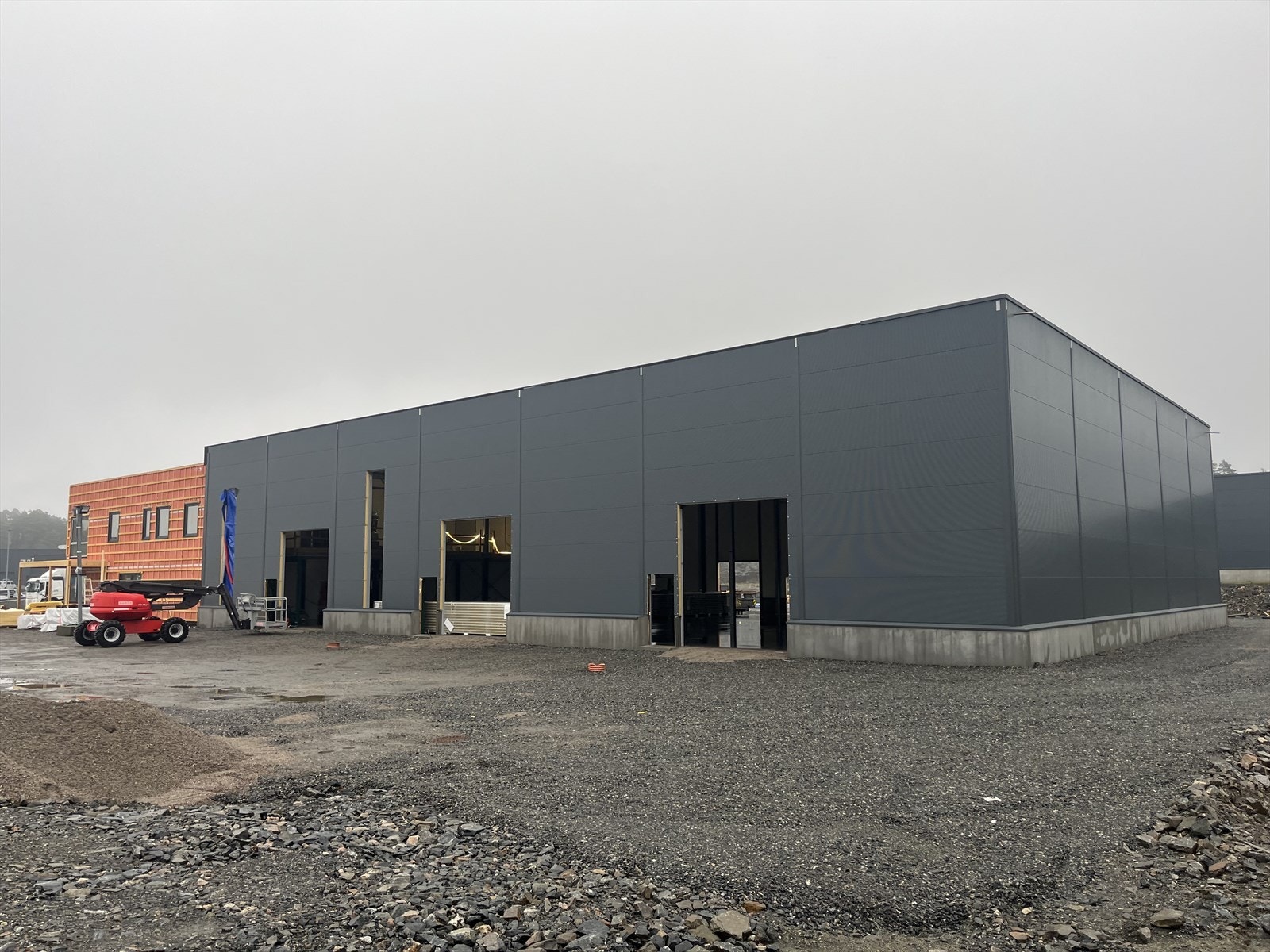 Bygget er under oppføring Galleribilde