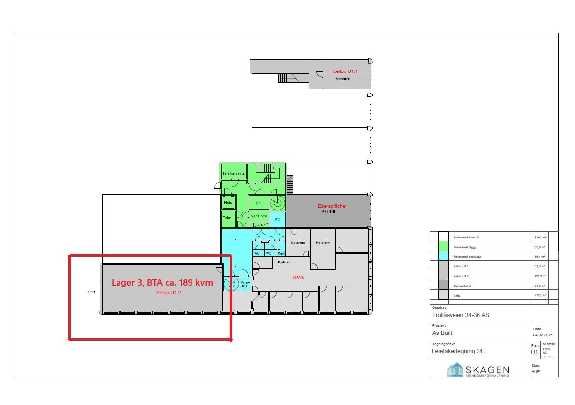 Plan U1, Lager 3 Galleribilde