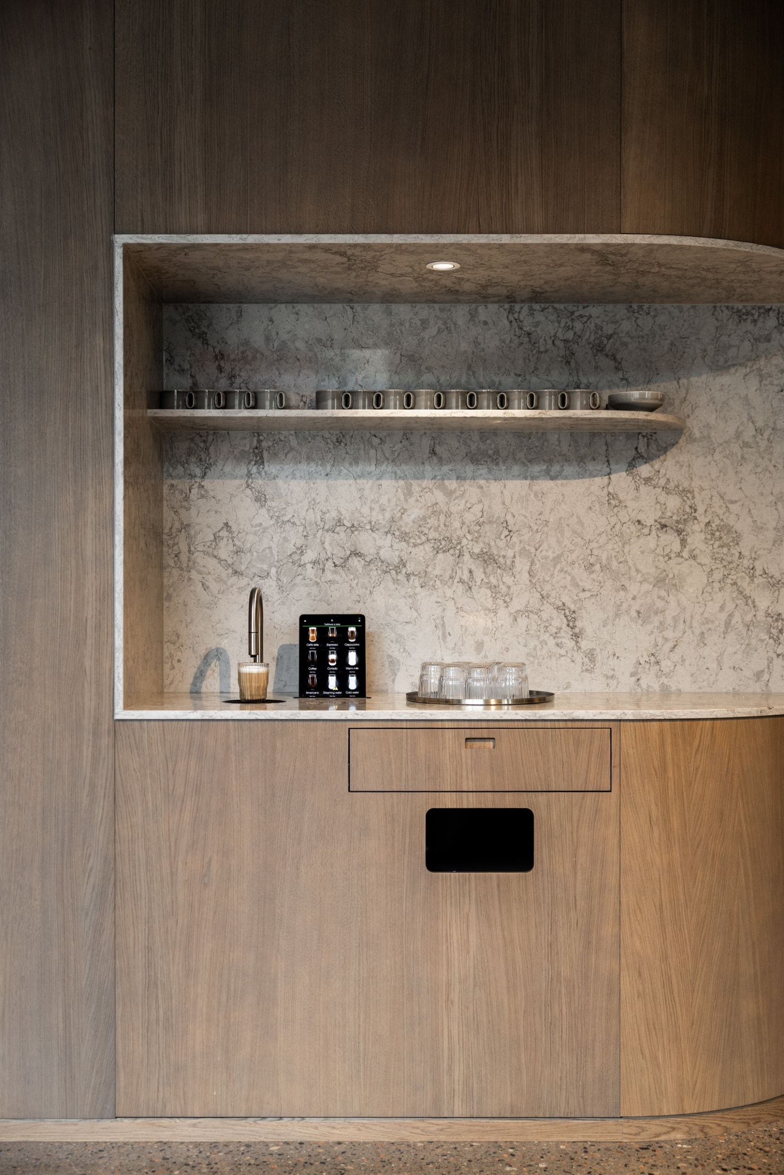 Kaffebar i respesjon Galleribilde