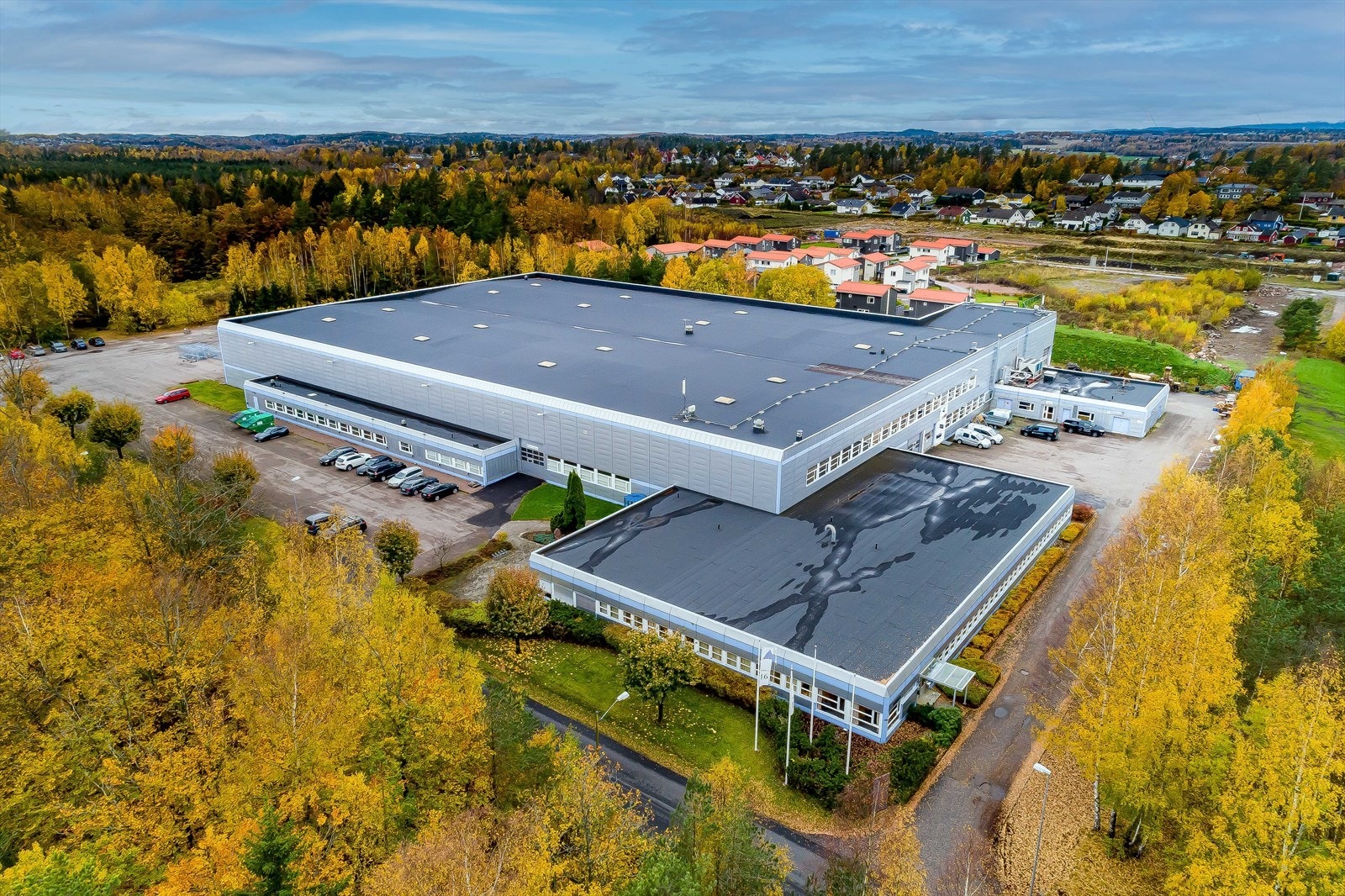 Bekkeveien 161, dronefoto av eiendommen Galleribilde