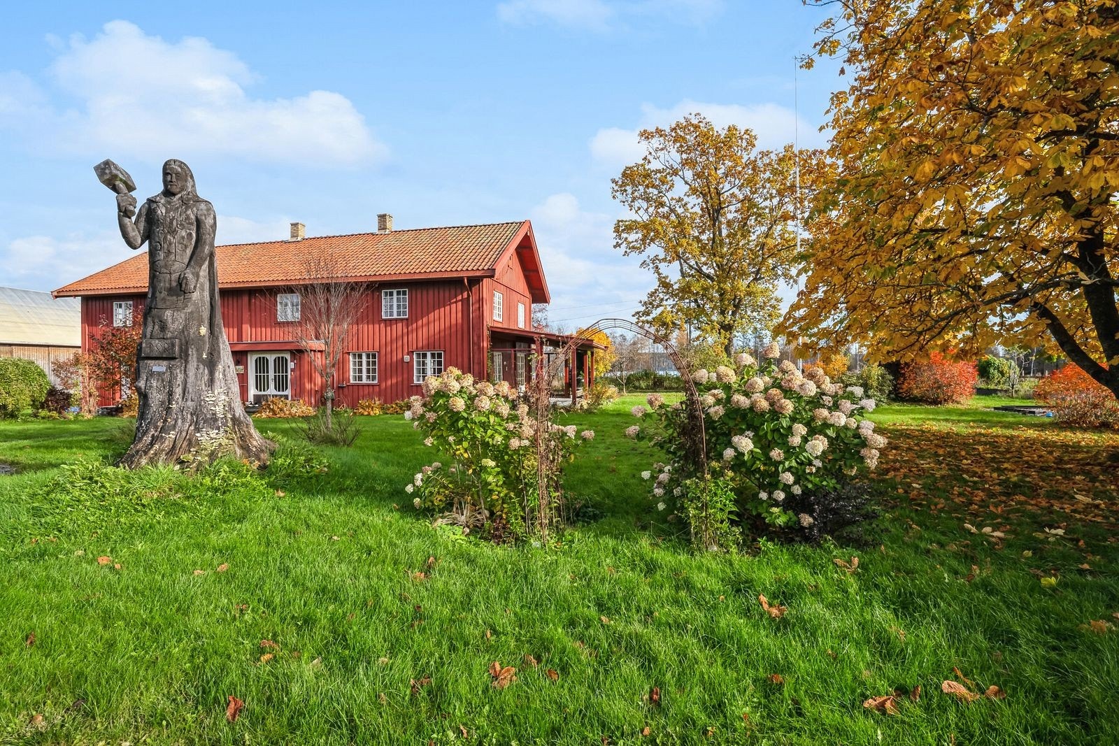 Fasade våningshus Galleribilde