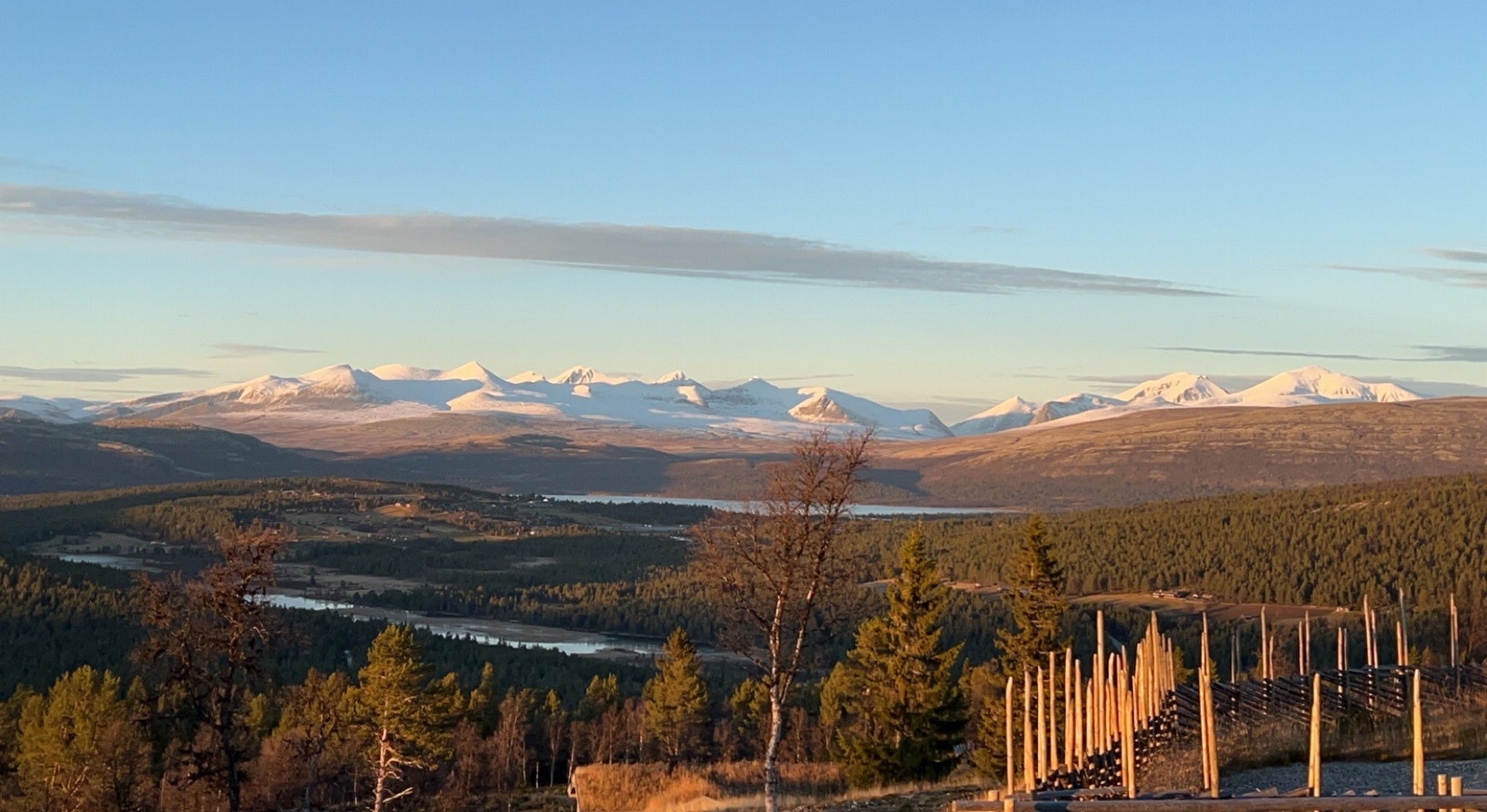 Flott utsikt mot Rondane Galleribilde