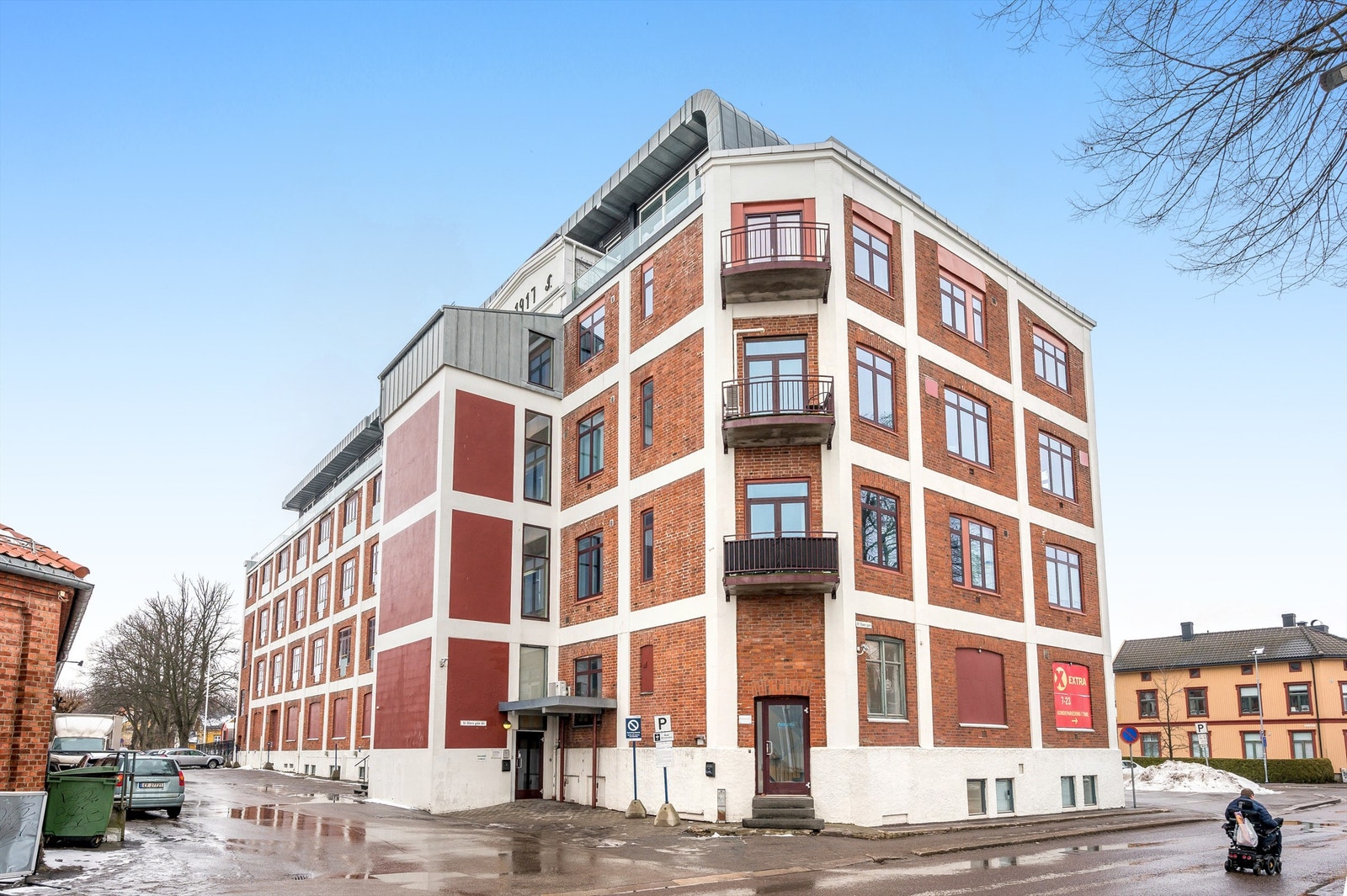 St. Olavsgate 18B med inngangsparti Galleribilde