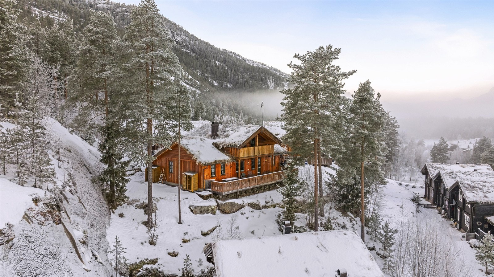 Velkommen til Kjetilskotvegen 94 i vakre Vrådal! Galleribilde