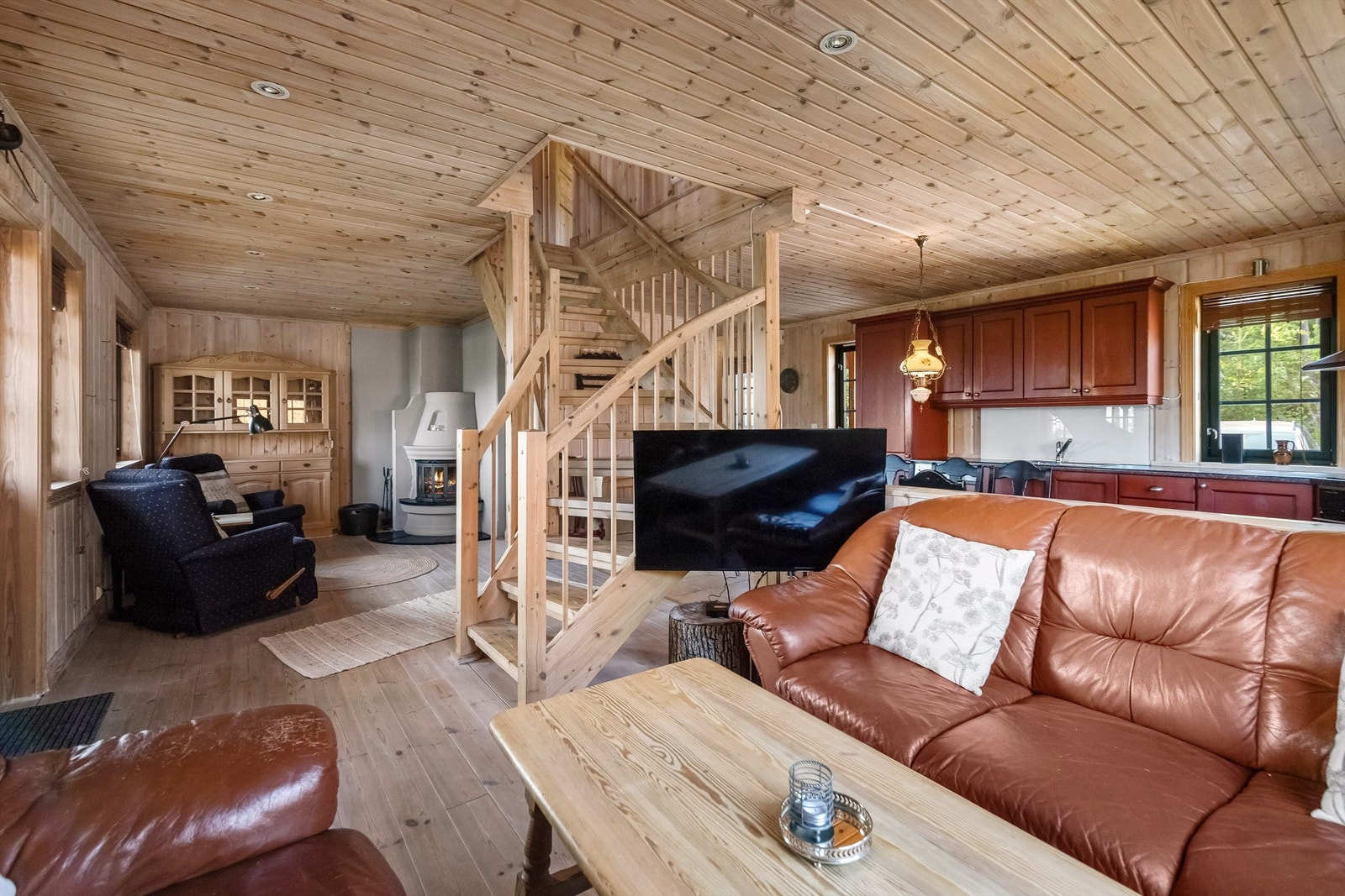 Hytten er bygget i 2004 Galleribilde