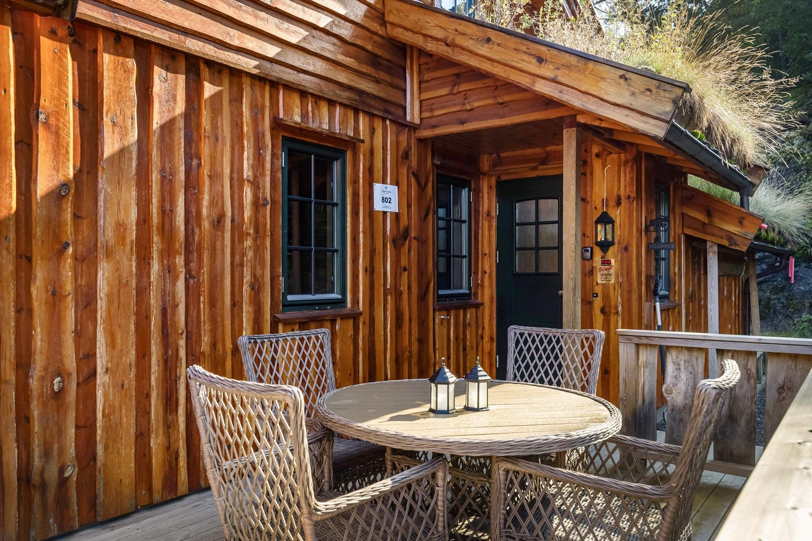 Flere fine uteplasser hvor man kan nyte solen Galleribilde