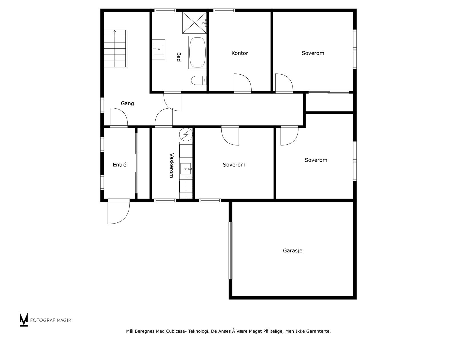Plantegning - 1. etasje. Galleribilde