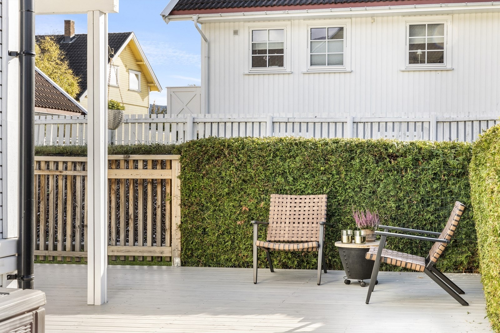 Deilig uteplass. Galleribilde