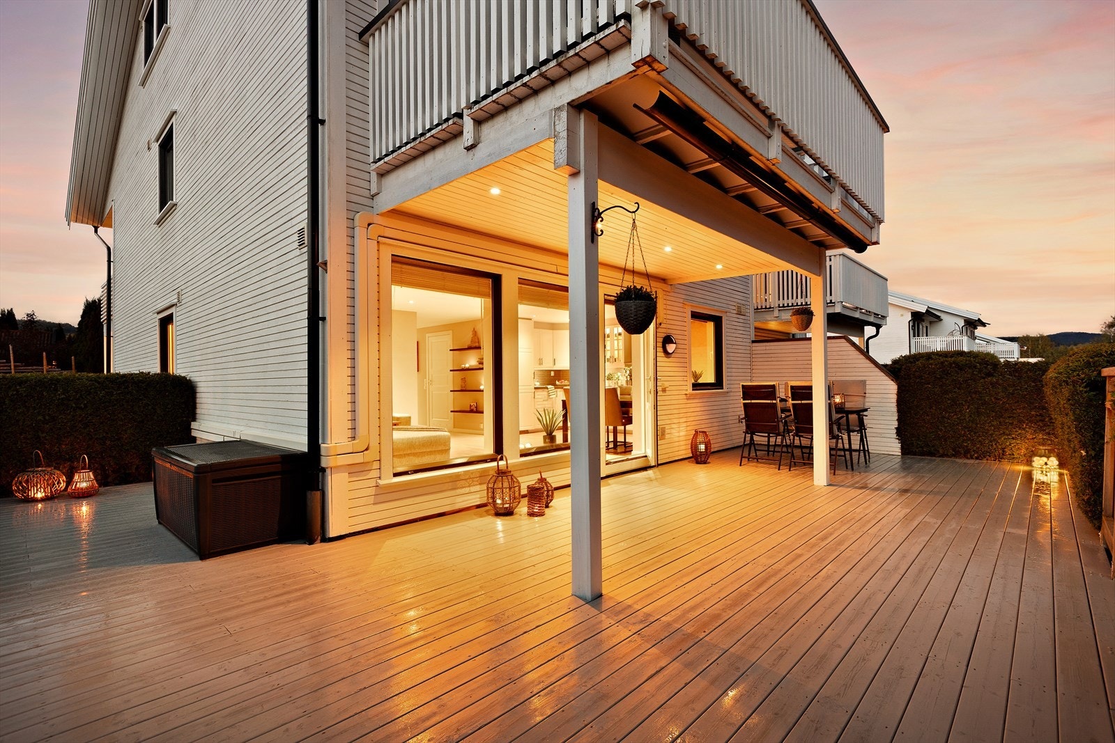 Romslig terrasser på hele ca 46Kvm. Galleribilde