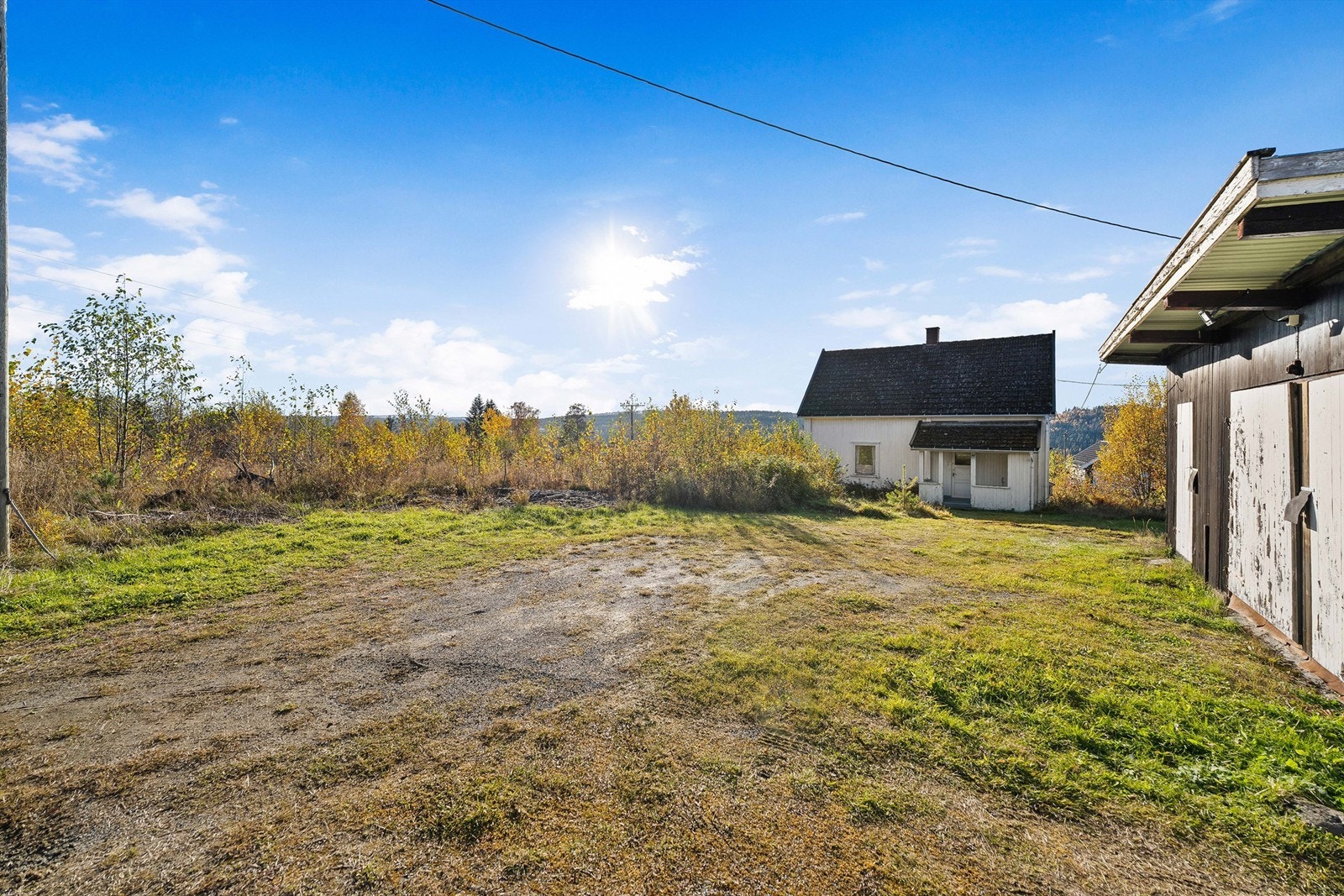 Gode solforhold på eiendommen. Galleribilde