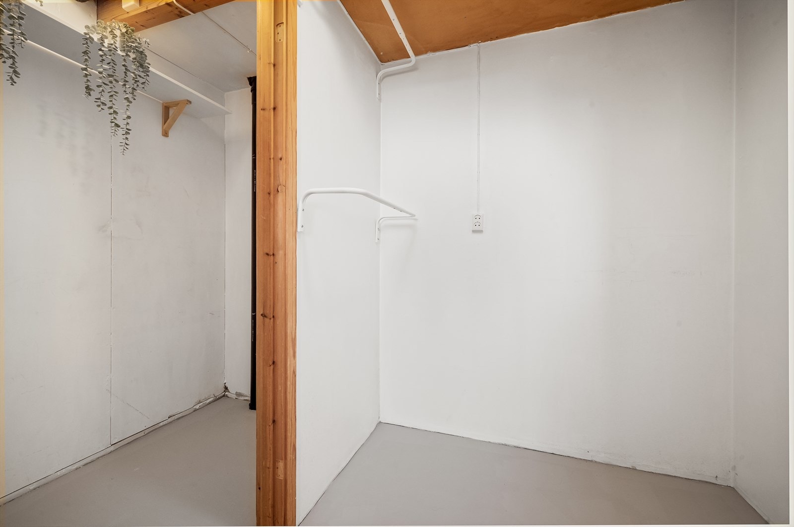 Det er også gode lagringsmuligheter i bod. Galleribilde