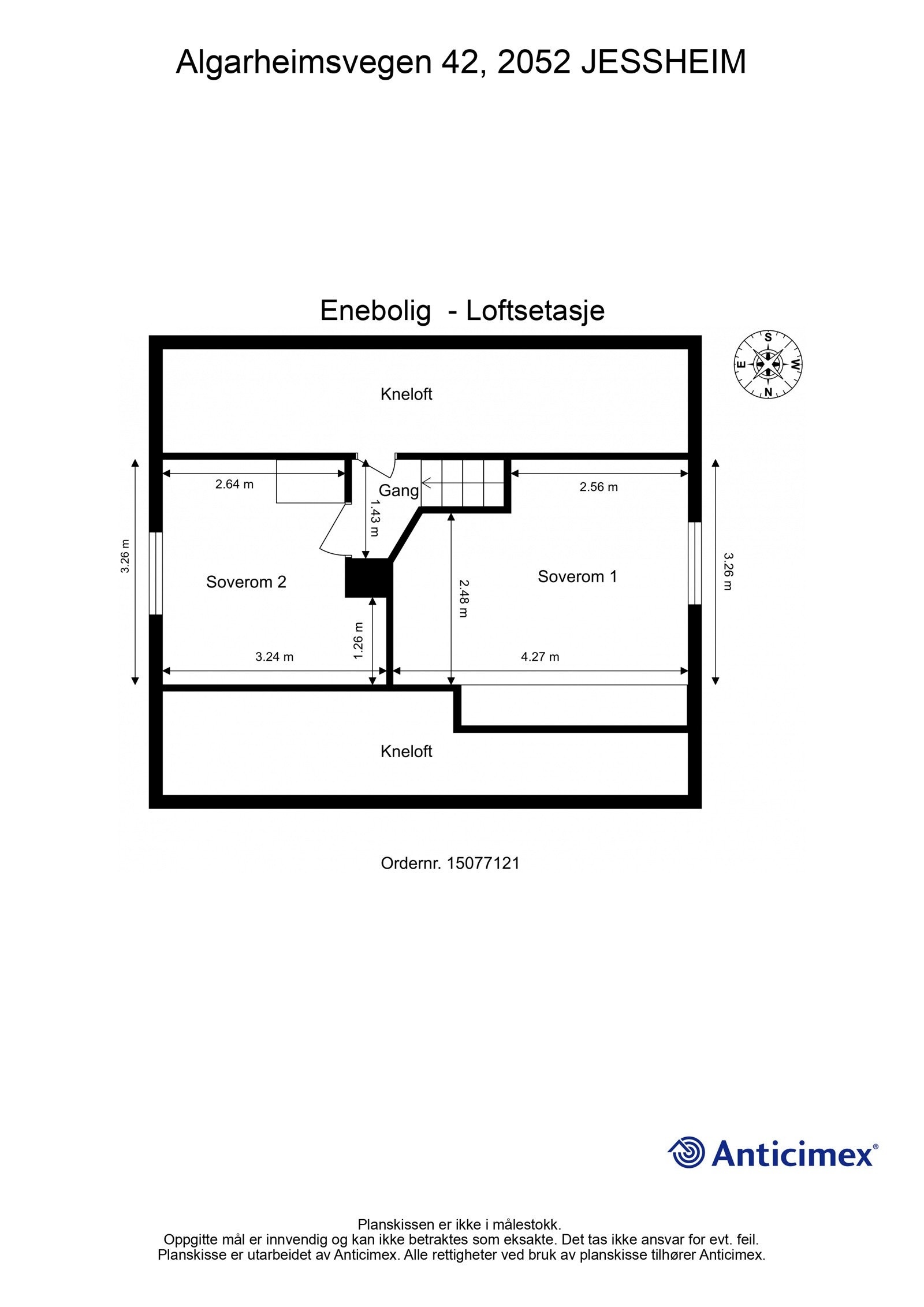 Plantegning 2. etasje. Galleribilde