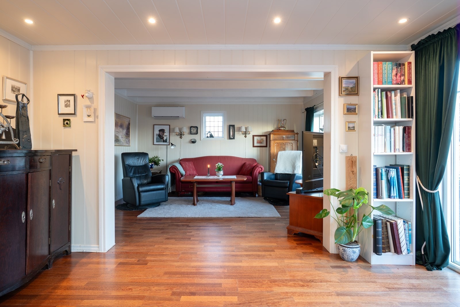 Her kan man møblere i ulike soner Galleribilde