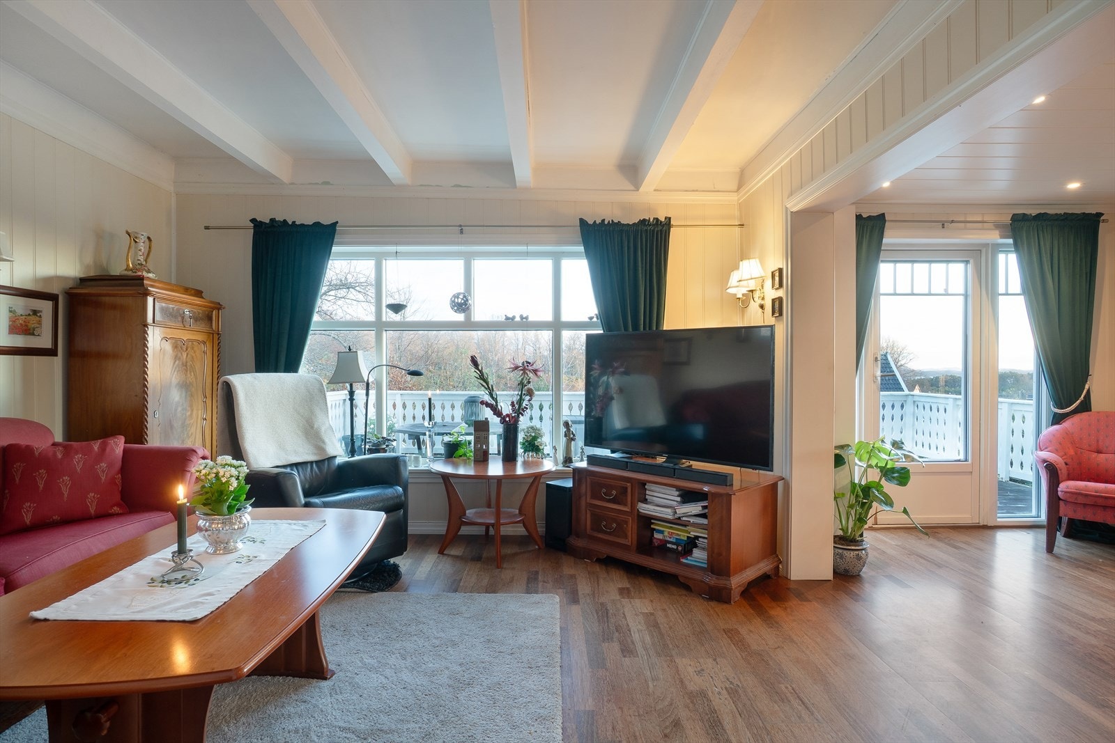 Lys og trivelig stue Galleribilde