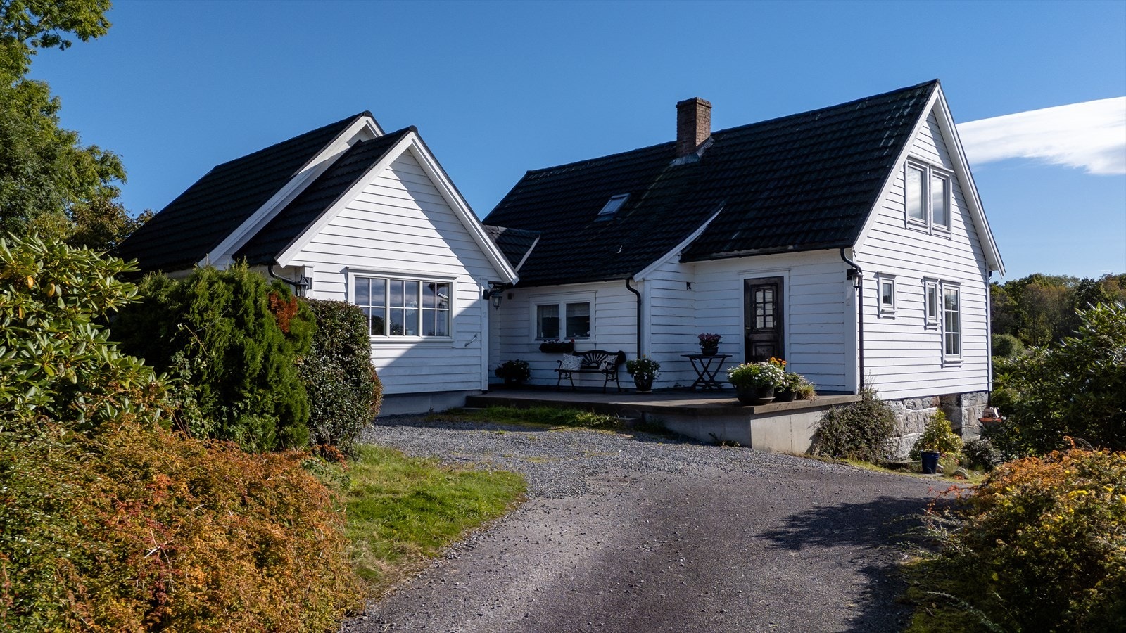 Tomten er pent opparbeidet Galleribilde