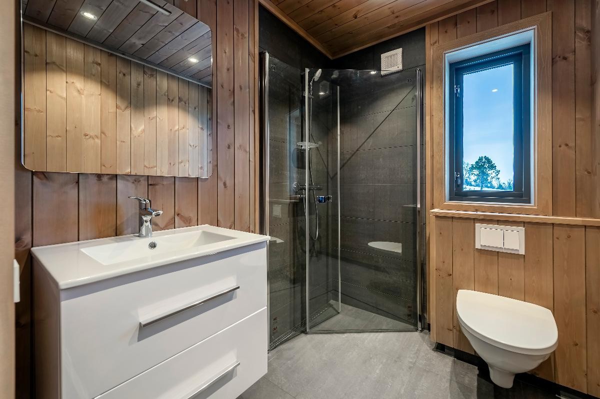 Interiørbilder fra en lik hytte. Farger og produkter kan avvike fra leveransen. Galleribilde