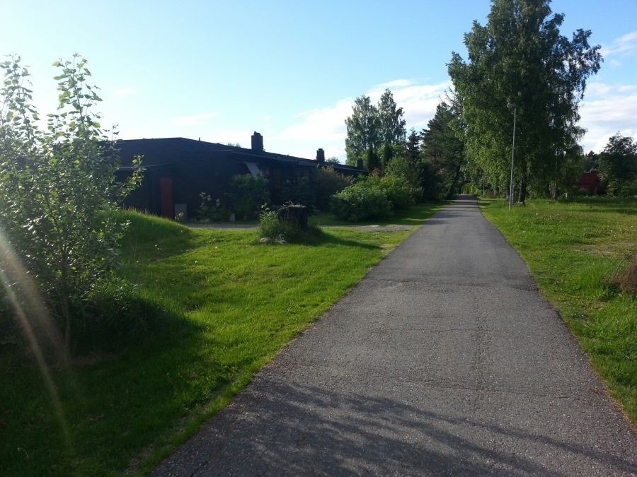 Huset i midten Galleribilde