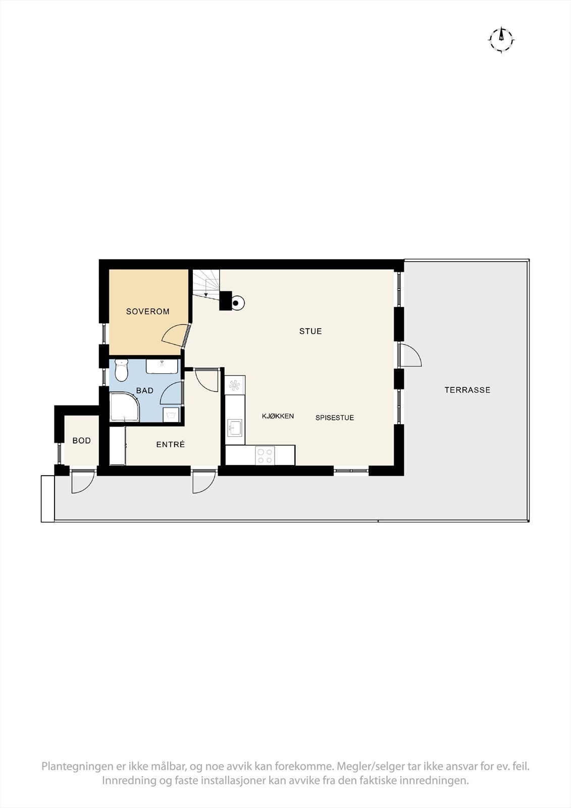 Plantegninger - 1. etasje Galleribilde