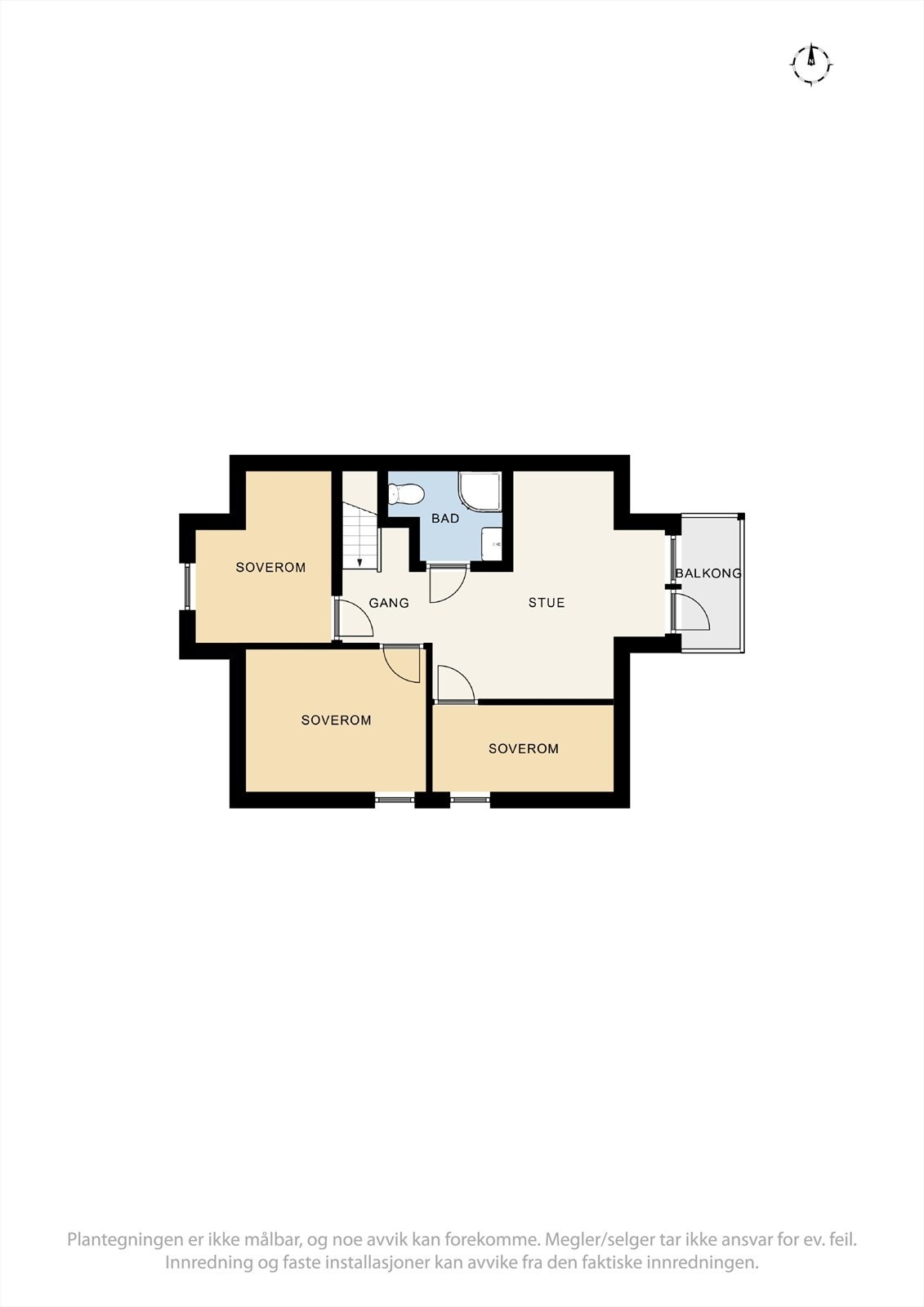 Plantegninger - 2. etasje Galleribilde