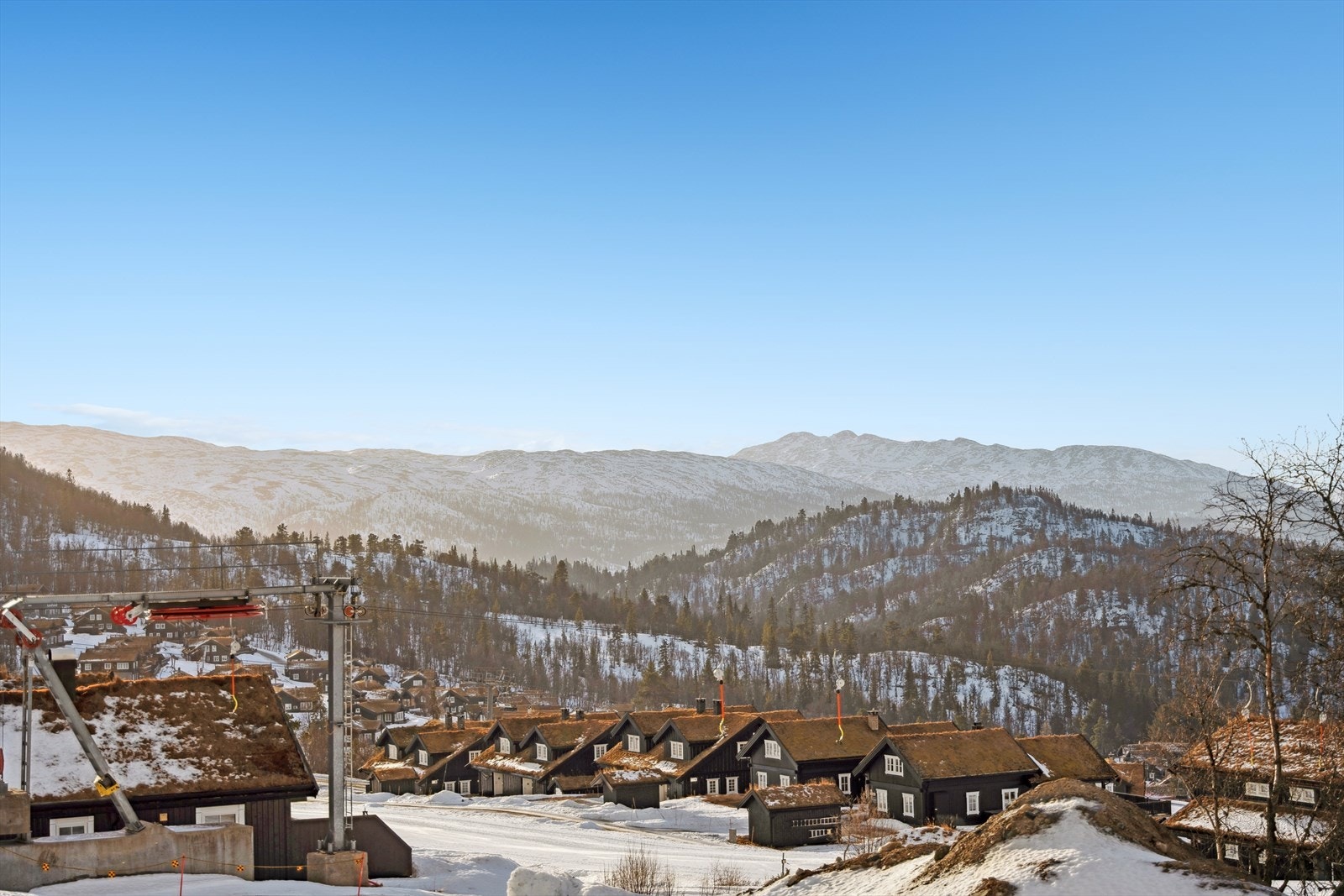 Utsikt fra veranda Galleribilde