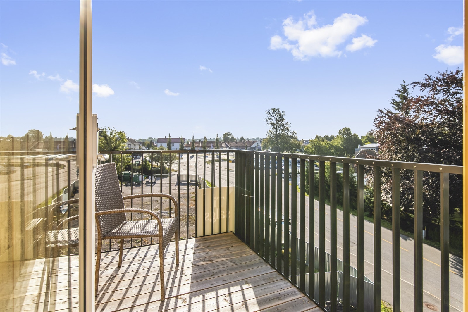 Balkong fra soverom Galleribilde