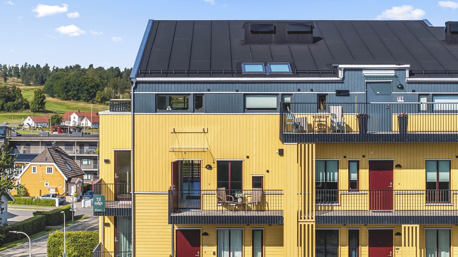 Leiligheten ligger i 4.etasje på enden og er gjennomgående Galleribilde