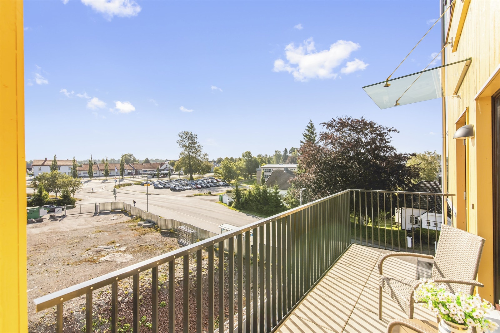 Adkomst til leiligheten i enden av svalgangen i 4. etasje Galleribilde