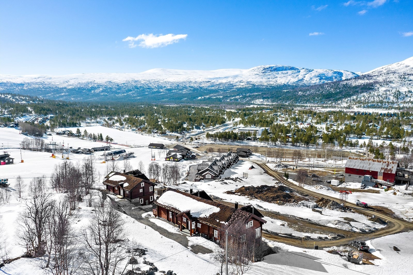 Dronebilde Galleribilde