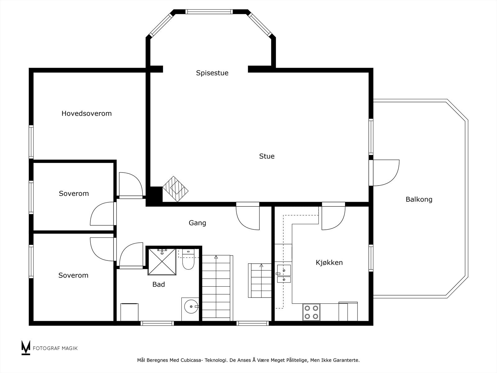 Plantegning. Galleribilde