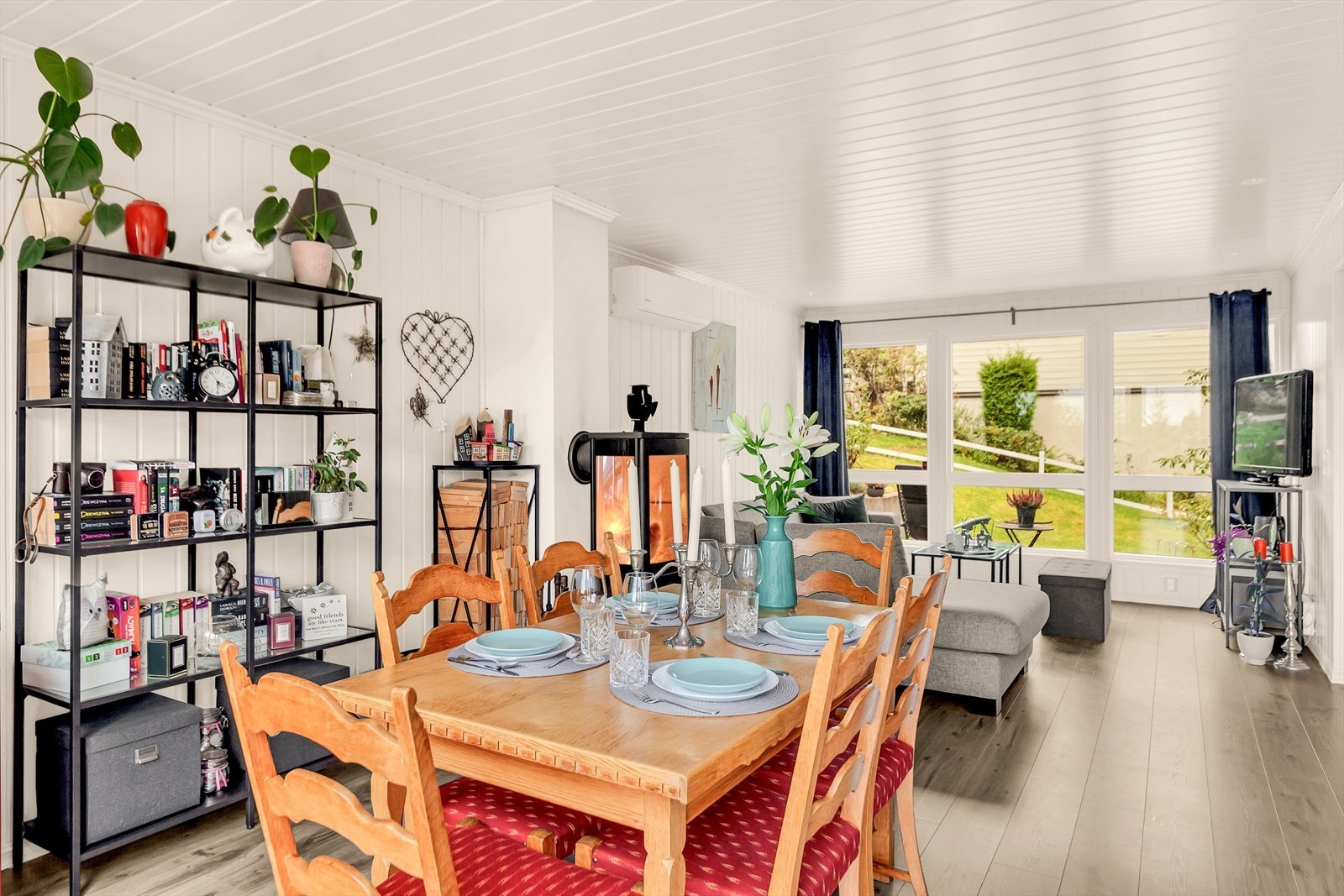 Det er også montert varmepumpe i rommet. Galleribilde