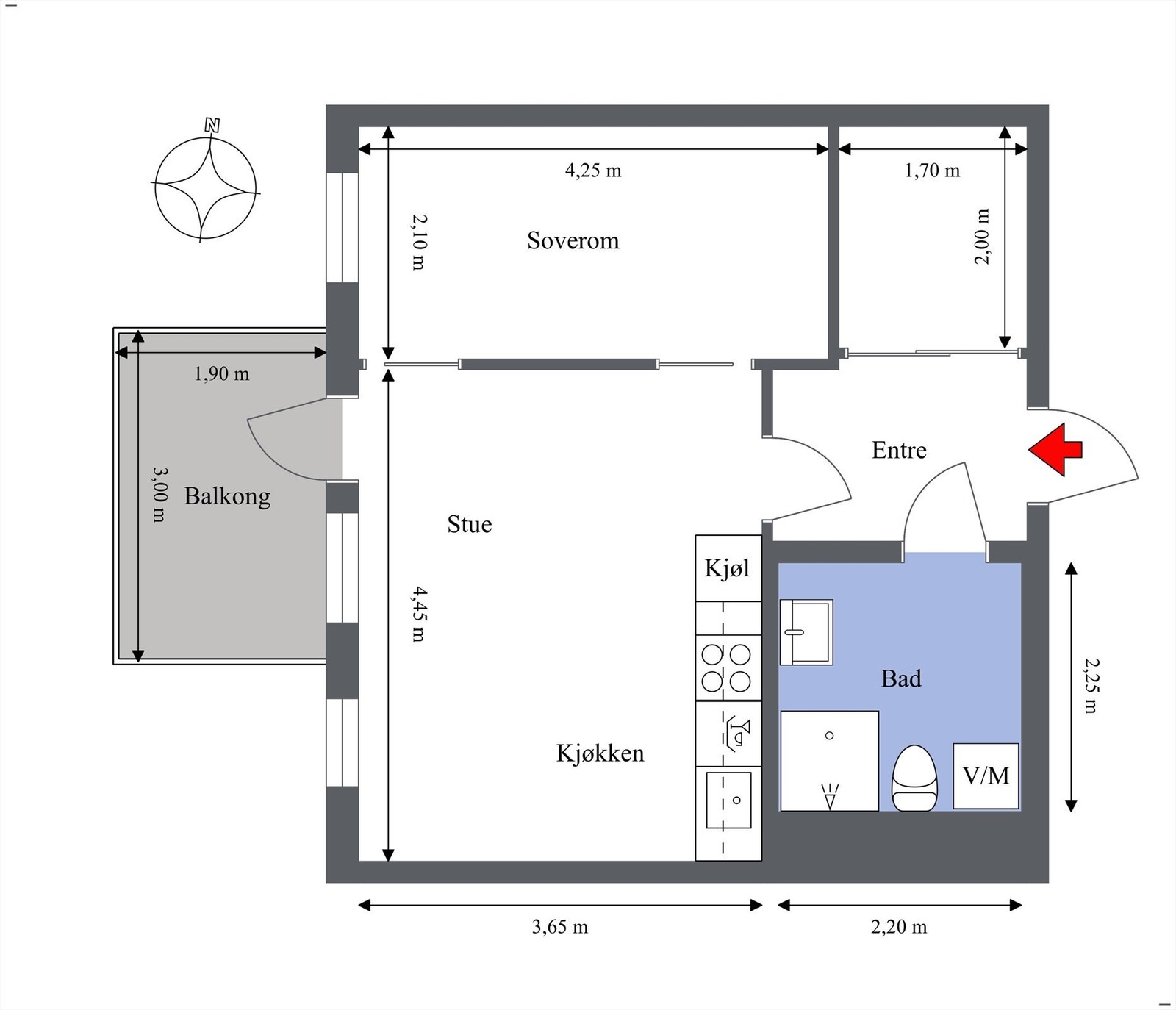 Plantegning. Galleribilde