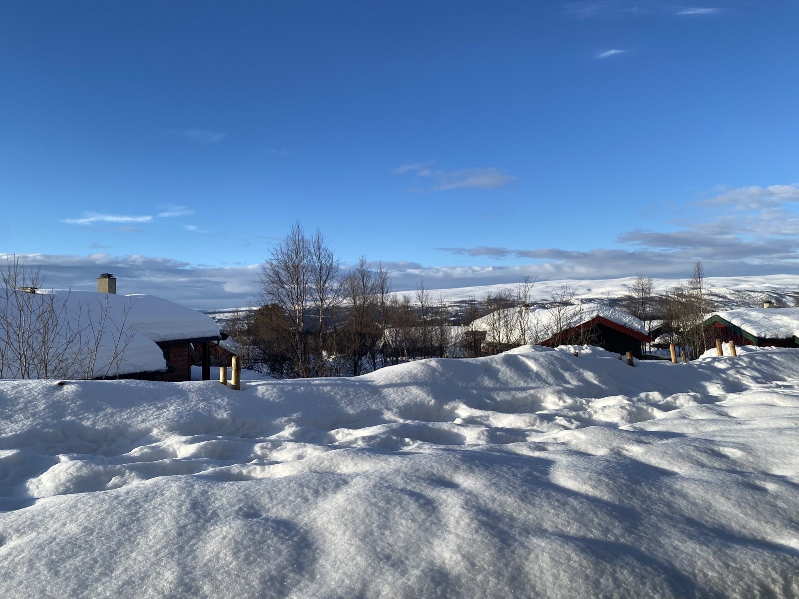 Utsikt i sørlig retning Galleribilde